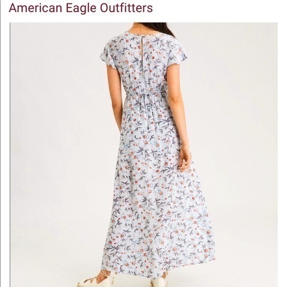 American Eagle floral maxi dress with shorts - Picture 5 of 11